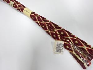 大特価品　未使用品　正絹　有職組紐　手組帯締め